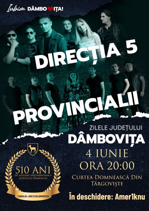 Concert - Direcţia 5, Provincialii şi Amer1knanu